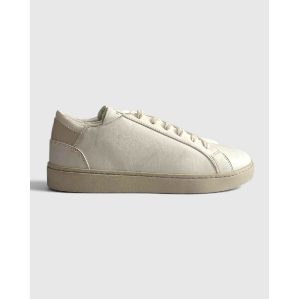 Thousand Fell Lace Up Sneakers, Clean White-Grey Colorway. Vegan, NWOT! 10 Women